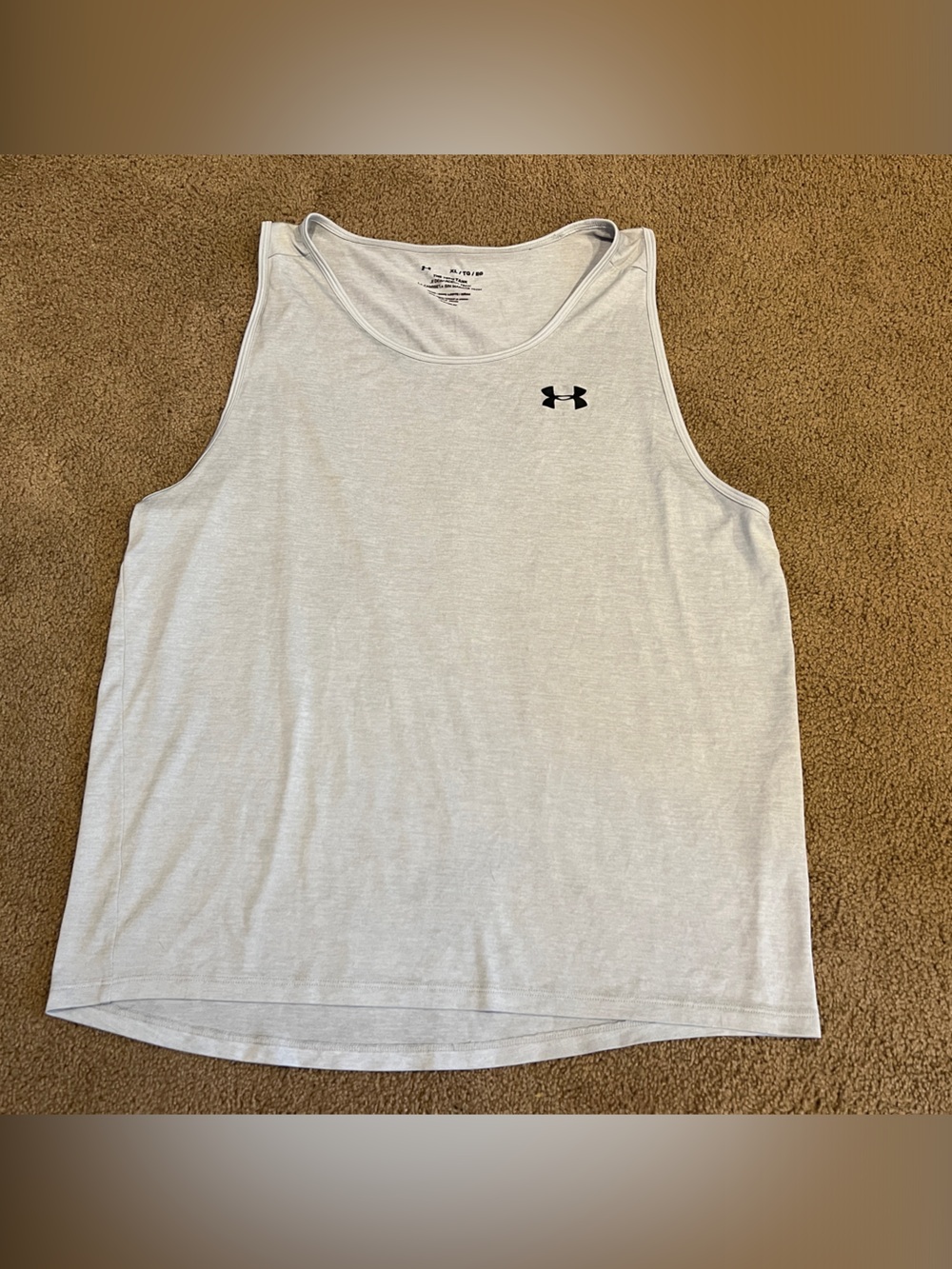 Under Armour Light Gray Athletic Tank